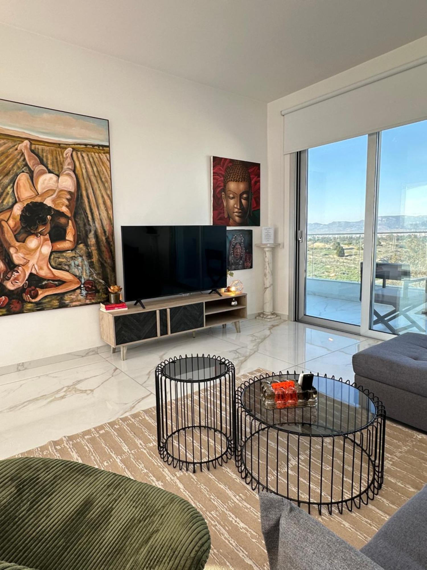 Luxury City Penthouse-Panoramic View-Near Unic Nicosie Extérieur photo